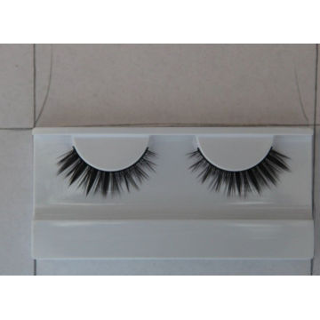 Green Crazy Durable Colored Fake / False Eyelashes Reusable